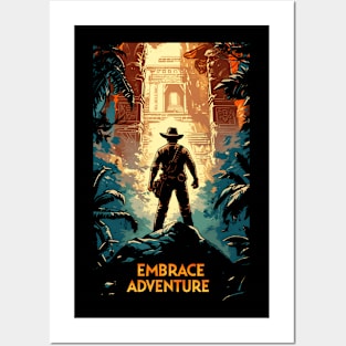 Embrace Adventure - Jungle Explorer - Indy Posters and Art